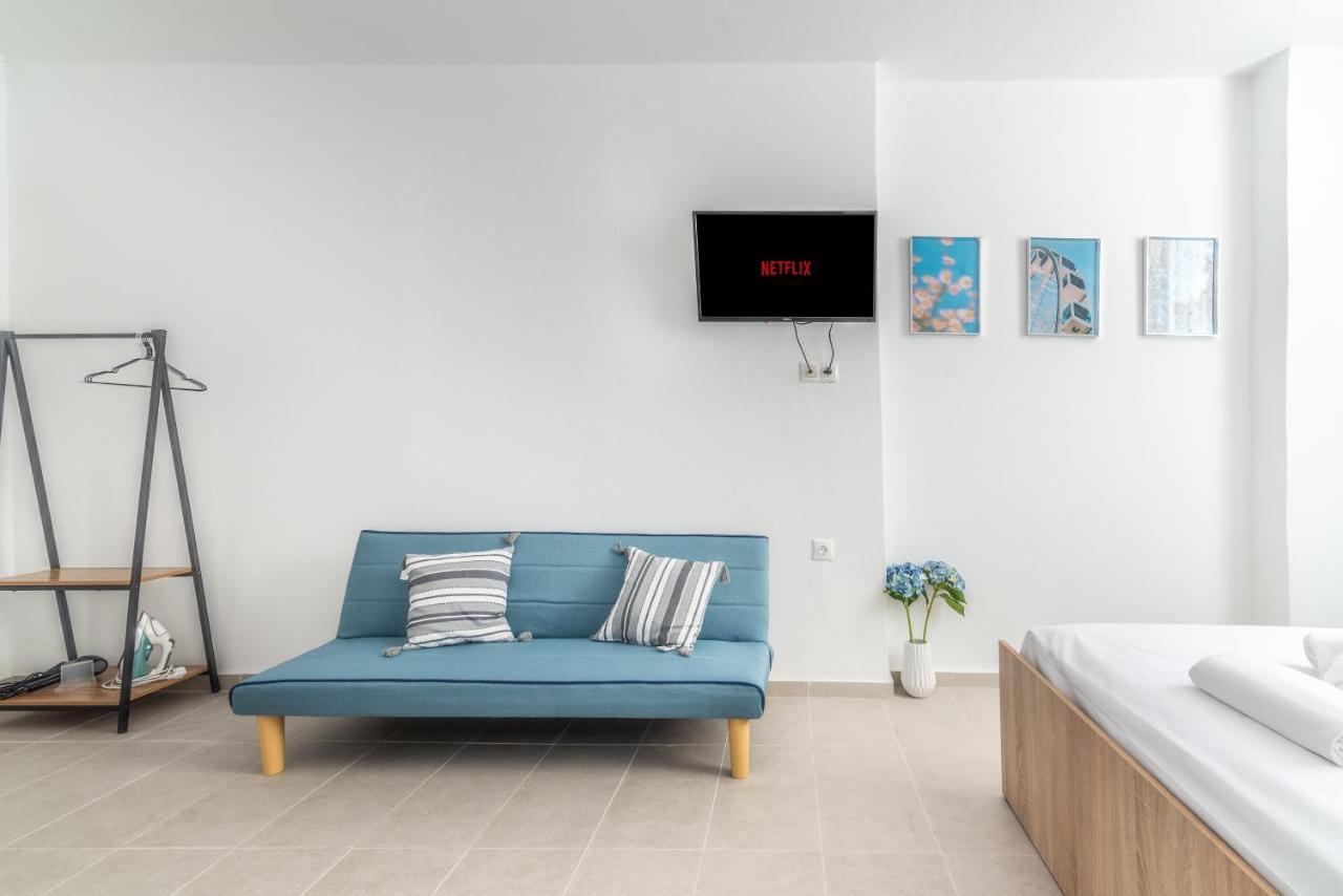 Brand New Studio Near Downtown Heraklion  Luaran gambar